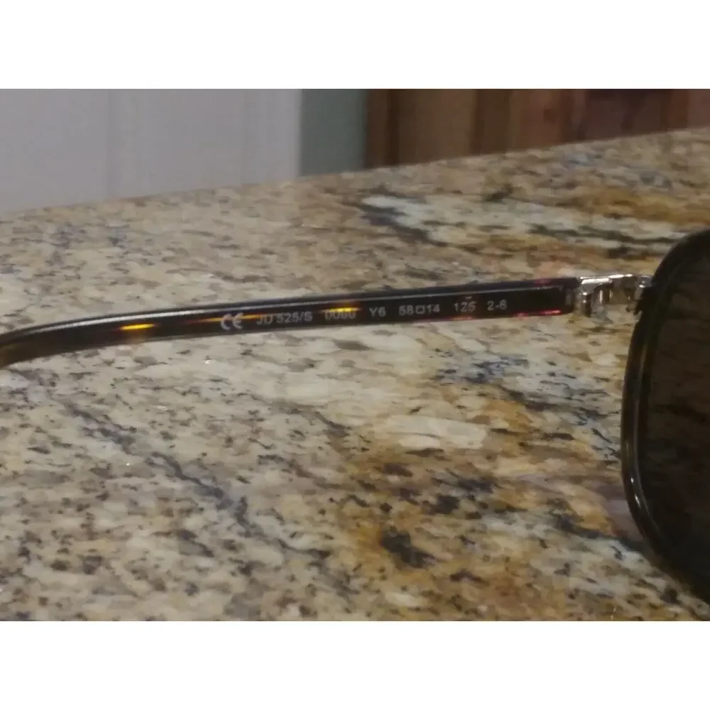 JUICY COUTURE , Aviator Style Sunglasses. FRAMES ONLY 58 14 125